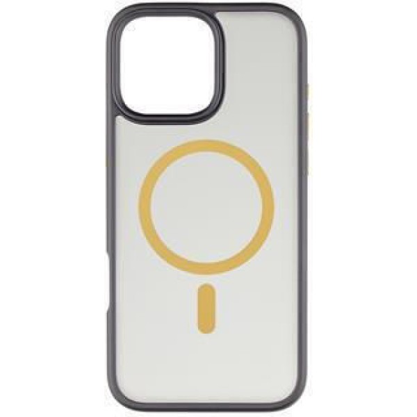 Tactical Magforce Back Cover Black/Yellow (iPhone 16 Pro Max)